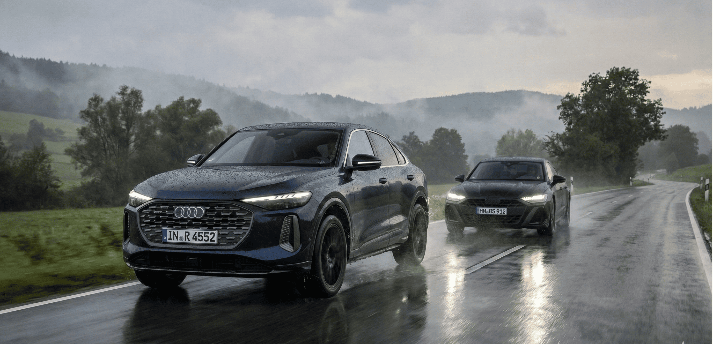 Illustrazione V6 TDI Audi: questo diesel ibrido può viaggiare senza una goccia di petrolio