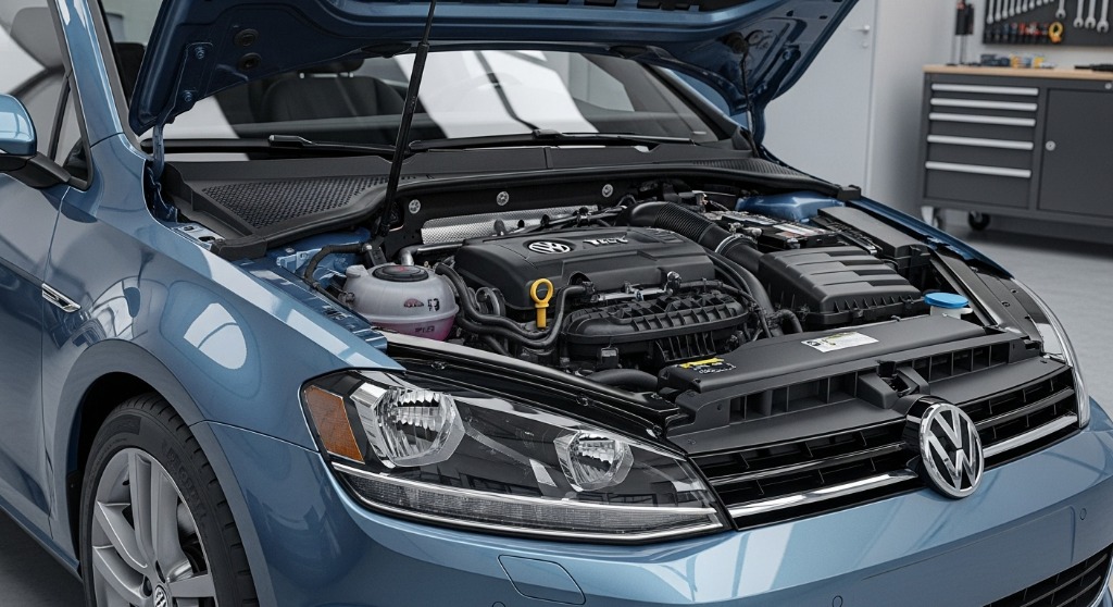 Illustrazione Golf 7 TDI: l'errore del contachilometri che distrugge la cinghia
