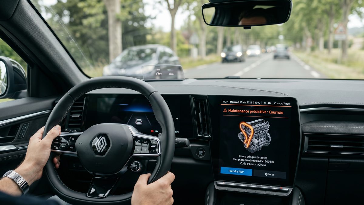 Illustrazione Cinghia di distribuzione: la tua auto connessa prevede il guasto prima che arrivi
