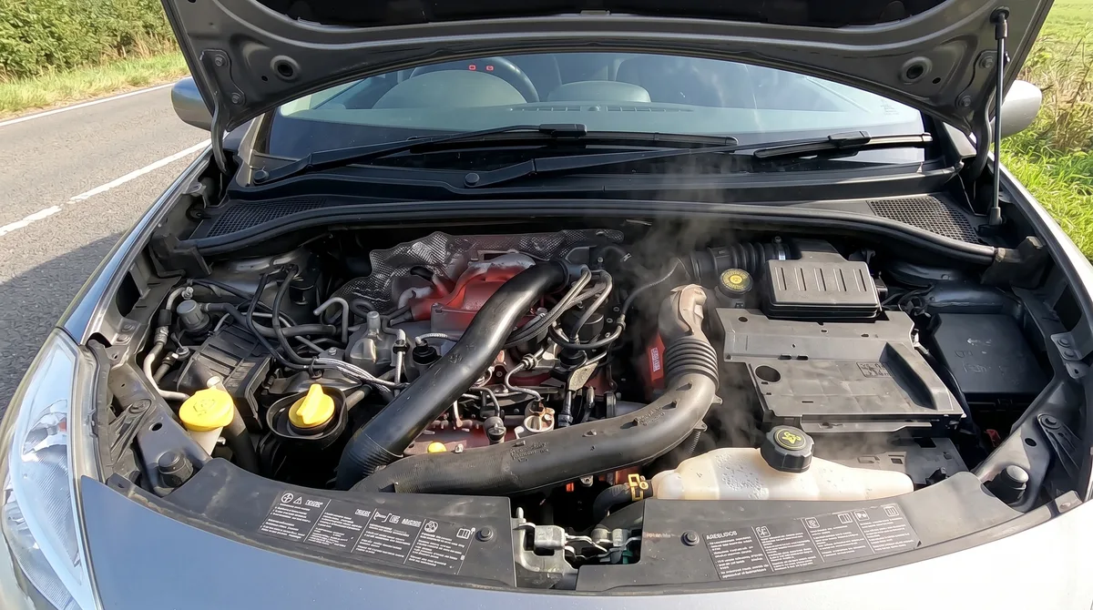 Illustrazione Caldo estremo: perché la tua auto perde potenza a 35°C (le vere cause)